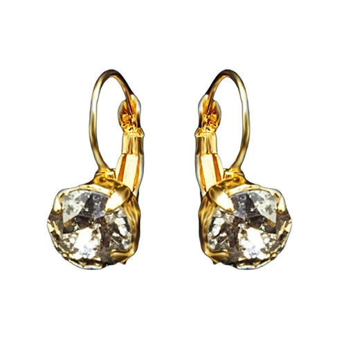 Auskari "Krāšņums (Silver Patina)" ar Swarovski™ kristāliem