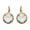 Earrings "Dazzling Sparkle III (White Opal)" with Swarovski™ crystals