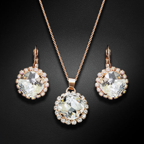 Komplekts "Apžilbinošs Spīdums III" ar Swarovski™ kristāliem