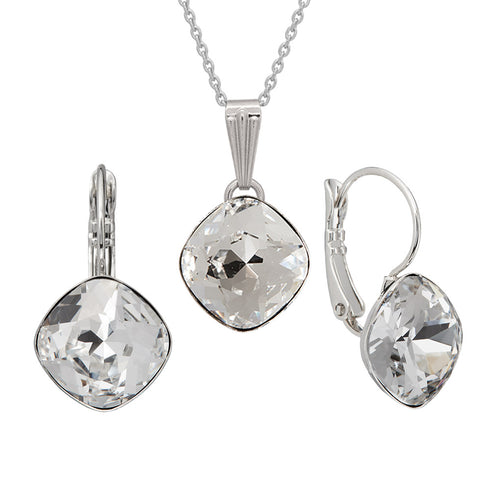 Komplektas "Akimirką Apakintas Spindesys IV (Crystal)" su Swarovski™ kristalais