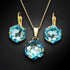 Set "Fantasy (Aquamarine)" with Swarovski™ crystals