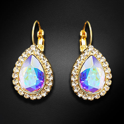 Komplekts "Debesu Piliens (Aurore Boreale)" ar Swarovski™ kristāliem