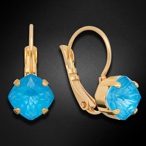 Komplekts "Magical Square (Electric Blue Ignite)" ar Swarovski™ kristāliem