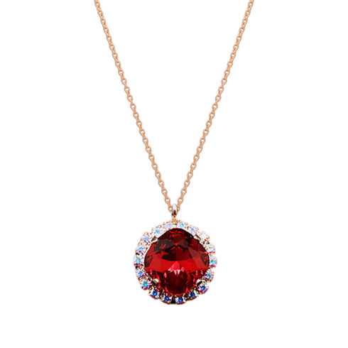 Komplekts "Apžilbinošs Spīdums III (Scarlet)" ar Swarovski™ kristāliem