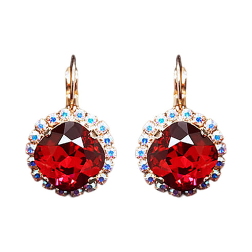 Komplekts "Apžilbinošs Spīdums III (Scarlet)" ar Swarovski™ kristāliem