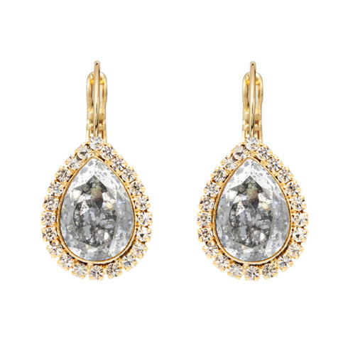 Komplekts "Debesu Piliens (Silver Patina)" ar Swarovski™ kristāliem