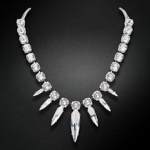 Wedding Necklace "Atlantis" with Swarovski™ Crystals
