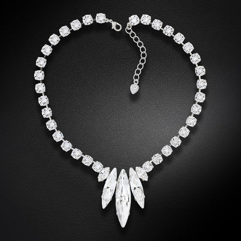 Kāzu kaklarota "Pūķu Māte" ar Swarovski™ kristāliem