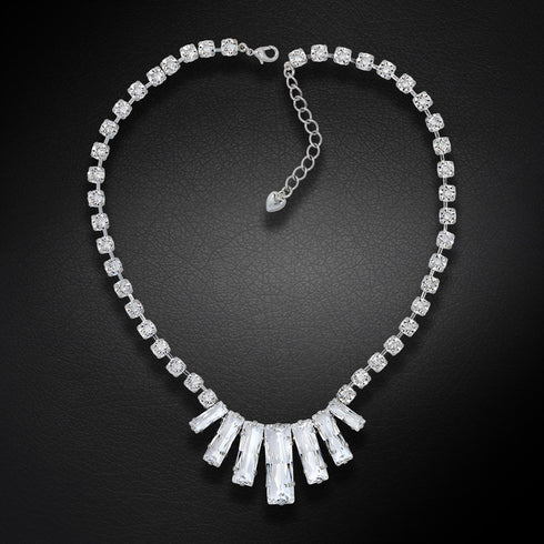 Kāzu kaklarota "Marija Antuanete II" ar Swarovski™ kristāliem