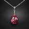 Silver Pendant "Baroque (Rose Comet Argent Light)" with Swarovski™ Crystals