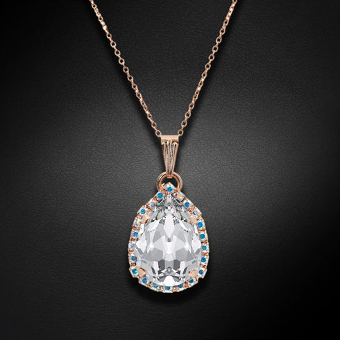 Kulons "Debesu Piliens III" ar Swarovski™ kristāliem