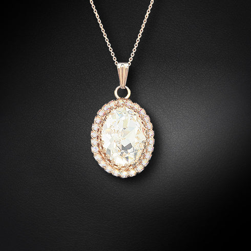 Pendant "Sun Illusion" with Preciosa™ crystals