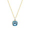 Pendant "Fantasy II (Aquamarine Blue)" with Swarovski™ crystals