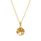 Pendant "Klaris II (Golden Shadow)" with Swarovski™ crystals