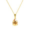 Pendant "Venus II (Golden Shadow)" with Swarovski™ crystals