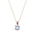 Pendant "Junona (Moonlight)" with Swarovski™ crystals