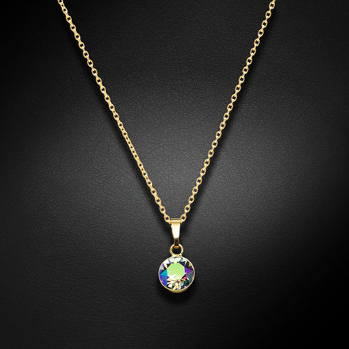 Pendant "Classic (Paradise Shine)" with Swarovski™ crystals