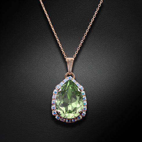 Kulons "Debesu Piliens III (Bermuda Blue)" ar Swarovski™ kristāliem