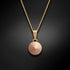 Pendant "Klaris II (Rose Gold)" with Swarovski™ crystals