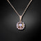 Pendant "Splendor (Rose Gold)" with Swarovski™ crystals