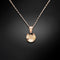 Pendant "Junona (Rose Gold)" with Swarovski™ crystals