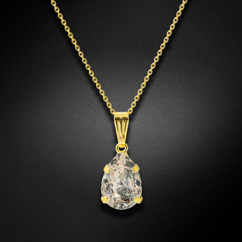 Pendant "Venus II (Rose Patina)" with Swarovski™ crystals