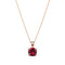 Pendant "Junona (Ruby)" with Swarovski™ crystals