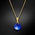 Pendant "Klaris II (Sapphire)" with Swarovski™ crystals