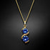 Pendant "Milky Way (Sapphire)" with Swarovski™ crystals