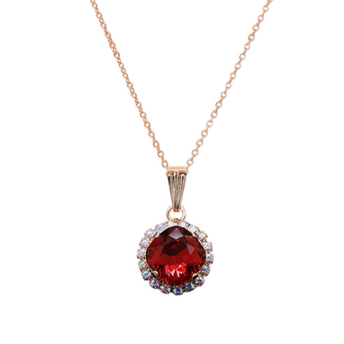 Кулон "Apžilbinošs Spīdums III (Scarlet)" с кристаллами Swarovski™