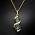 Pendant "Milky Way (Silver Night)" with Swarovski™ crystals