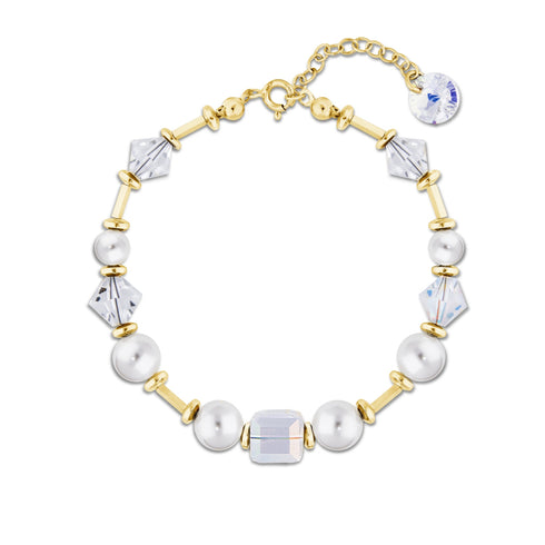 Sudraba rokassprādze "Hibisks (Aurora Boreale)" no 925 proves sudraba