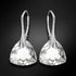Silver Earrings "Evening Sparkle" with Swarovski™ Crystals
