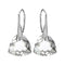Silver Earrings "Evening Sparkle" with Swarovski™ Crystals