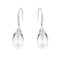 Silver earrings "Baroka III" with Swarovski™ crystals