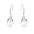 Silver earrings "Baroka III" with Swarovski™ crystals