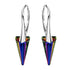 Silver Earrings "Smaile II (Volcano)" with Swarovski™ Crystals