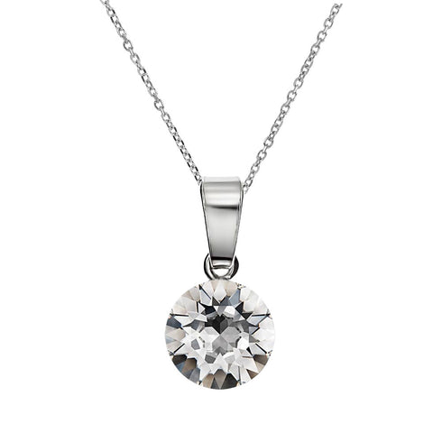 Silver pendant "Classic" with Swarovski™ crystals