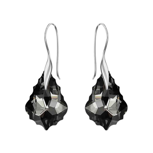 Silver set "Baroka IV (Silver Night)" with Swarovski™ crystals