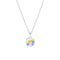 Silver pendant "Dazzling Glow (Aurora Borealis)" with Swarovski™ crystals