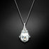 Silver Pendant "Baroque V (Comet Argent Light)" with Swarovski™ Crystals