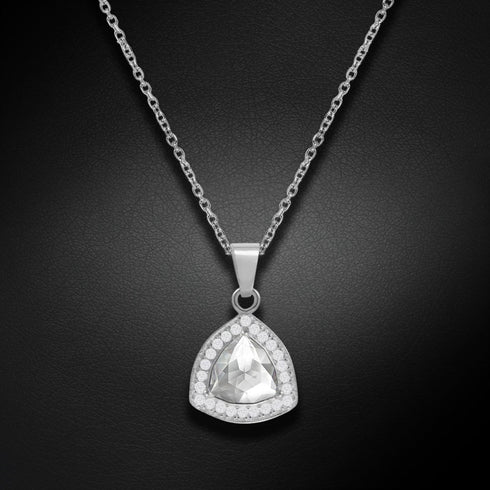 Silver Pendant "Elemental Magic (Crystal Ignite)" with Swarovski™ Crystals