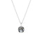 Silver Pendant "Dazzling Radiance (Silver Night)" with Swarovski™ Crystals