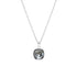 Silver Pendant "Dazzling Radiance (Silver Night)" with Swarovski™ Crystals