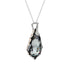 Sudraba kulons "Baroka V (Silver Night)" ar Swarovski™ kristāliem