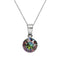Silver pendant "Classic (Vitrail Medium)" with Swarovski™ crystals