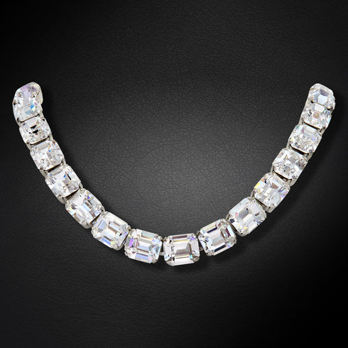 Wedding Necklace "Modern" with Preciosa™ Crystals