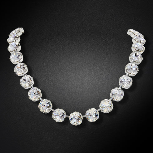 Kāzu kaklarota "Glare III" ar Preciosa™ kristāliem