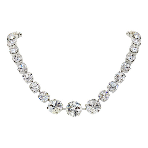 Wedding Necklace "Dazzling Shine" with Swarovski™ Crystals