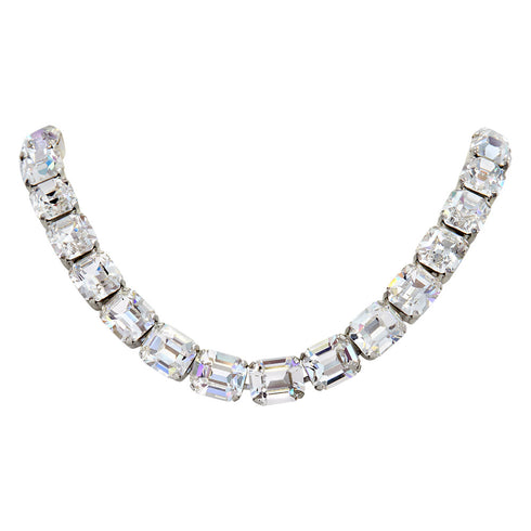 Wedding Necklace "Modern" with Preciosa™ Crystals